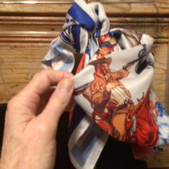 New! Upcycled boho western faux suede bag - Picture 5 of 6